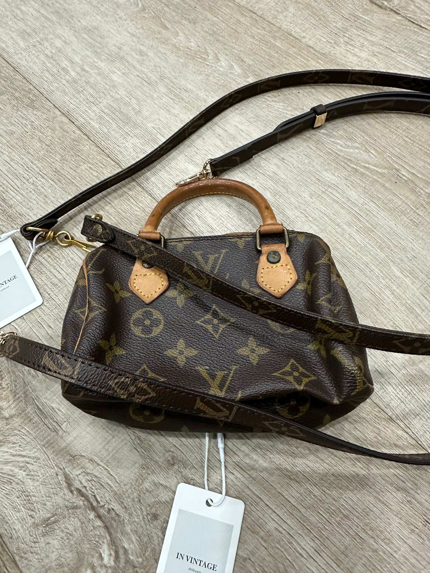 Louis Vuitton Mini speedy early 1980s (B-436)