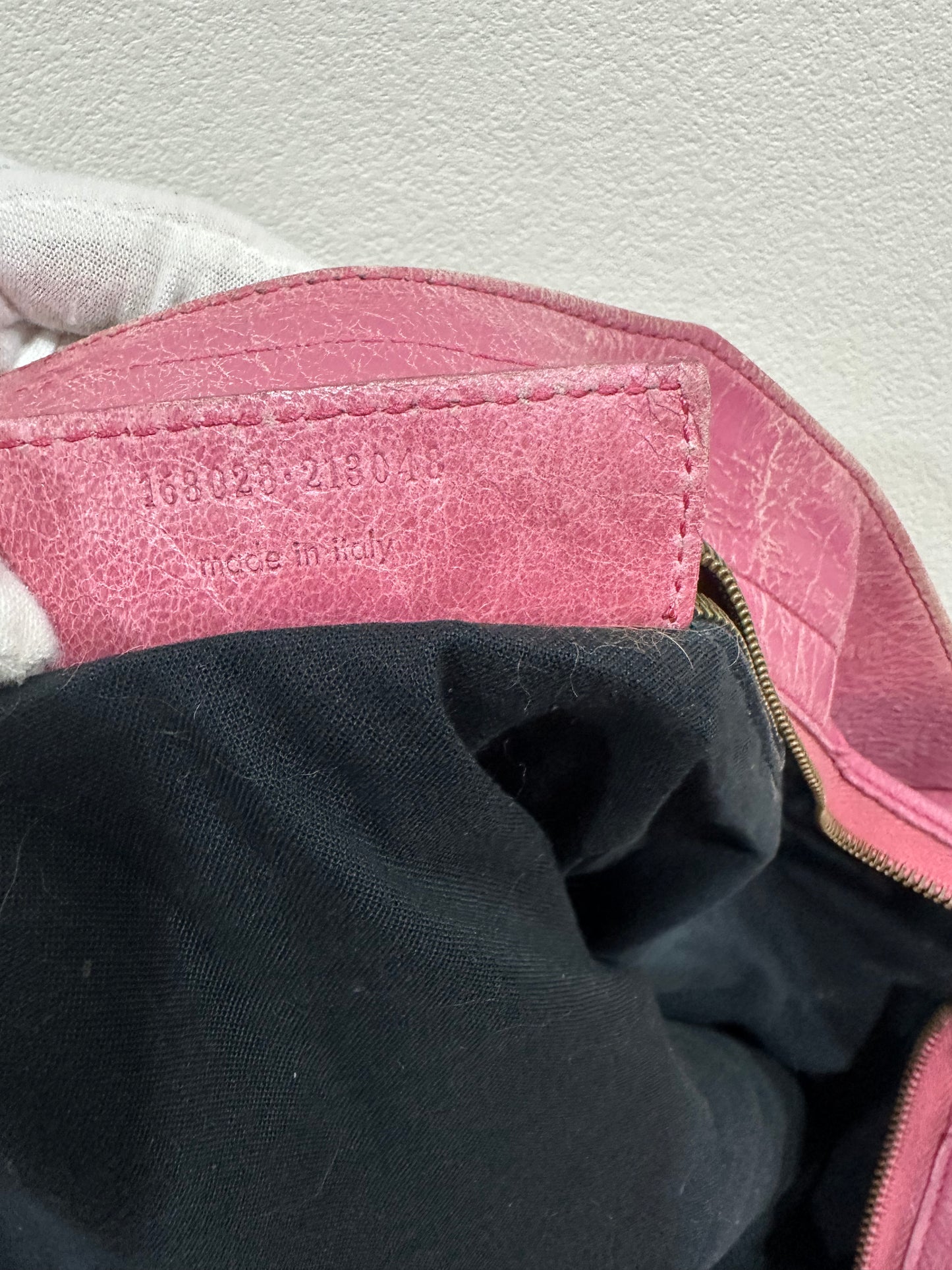 Balenciaga city bag pink Large
