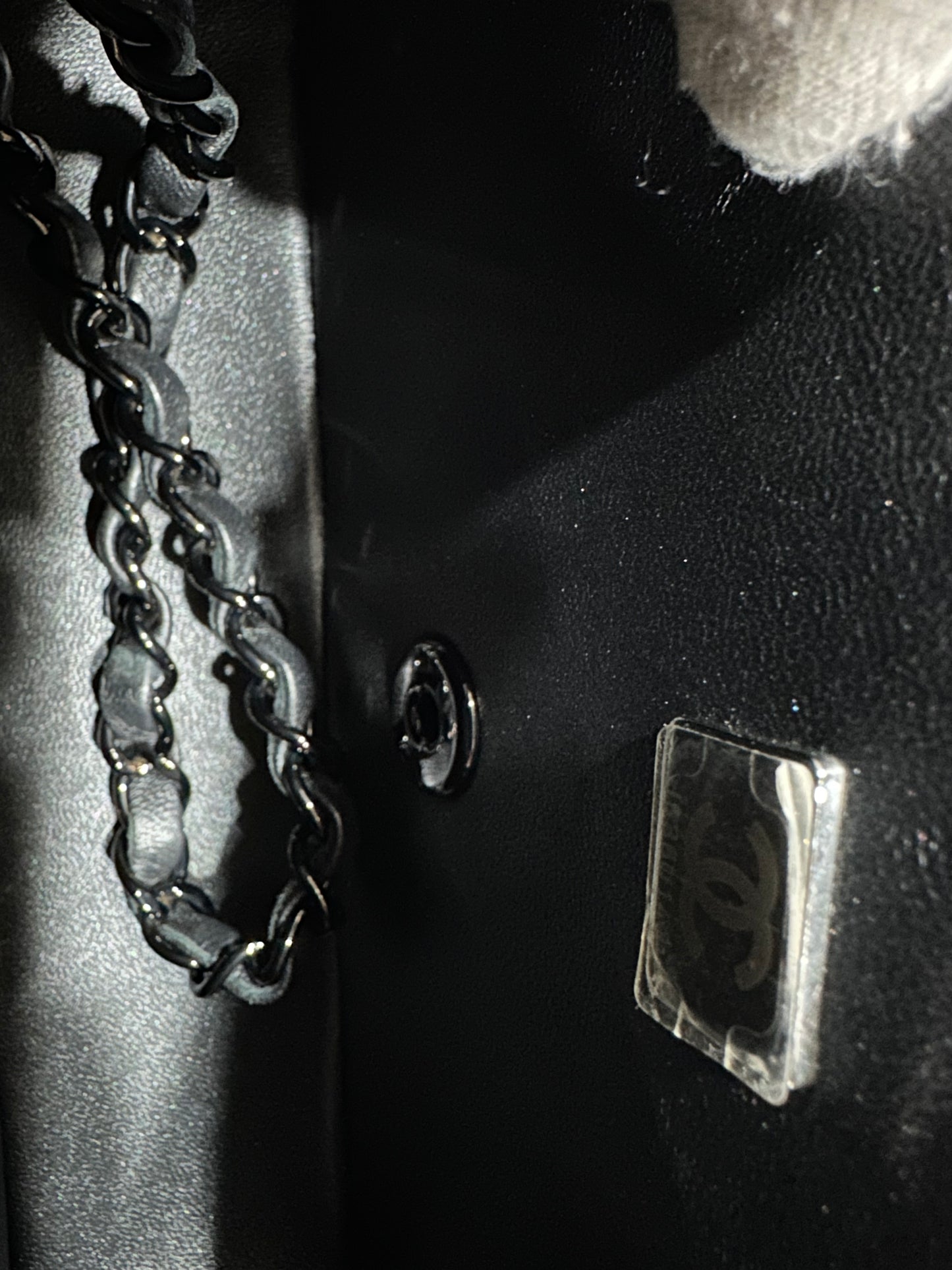 Chanel Mini Classic Flap bag in So Black