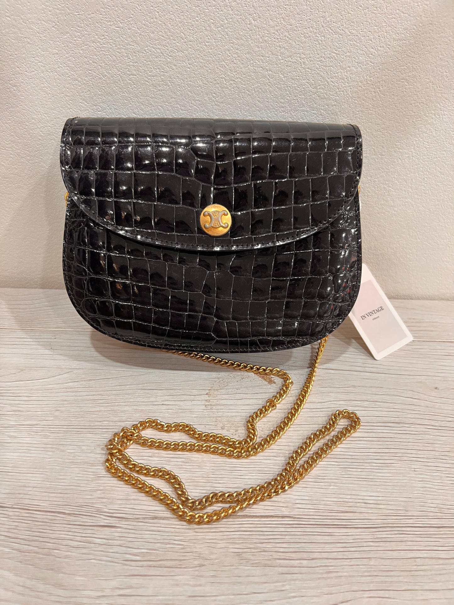 CELINE Crocodile Leather