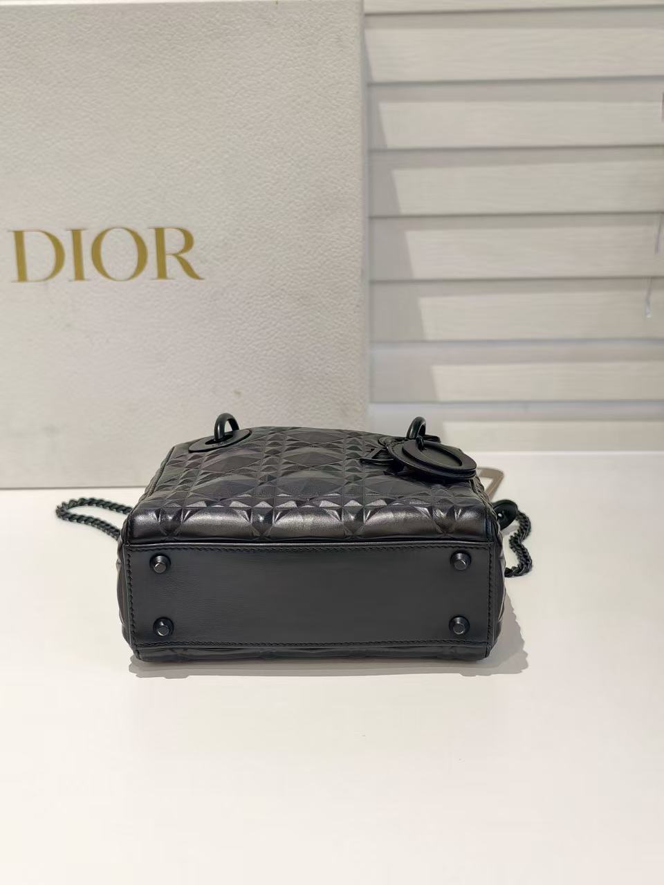 Christian Dior Lady Dior mini Black