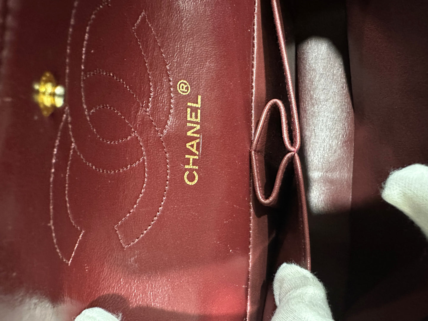 Chanel timeless double flap 25
