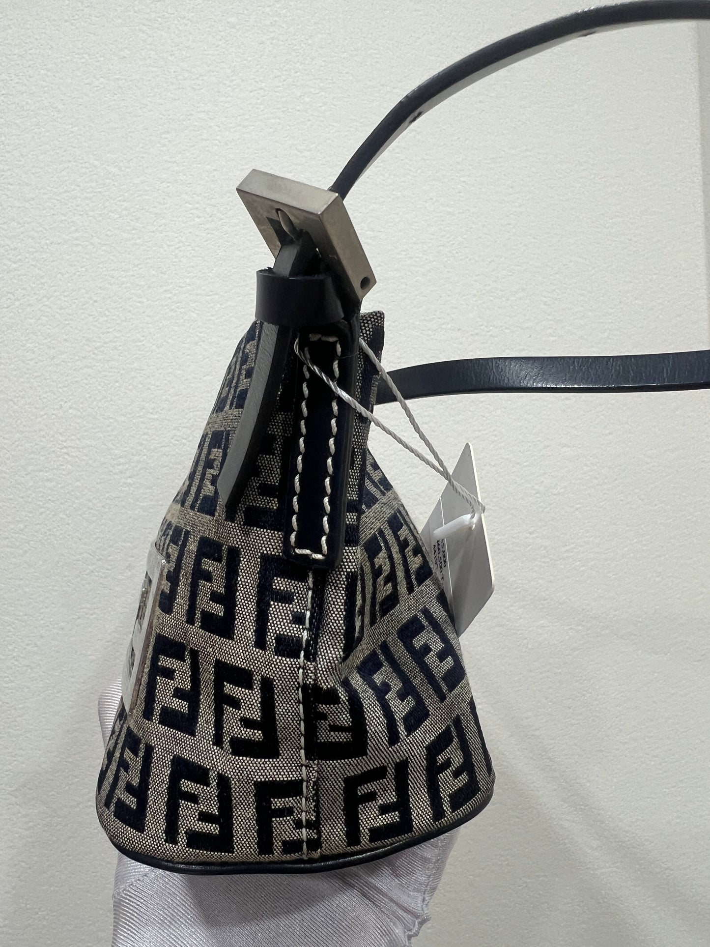 FENDI Monogram Zuccino Shoulder Bag