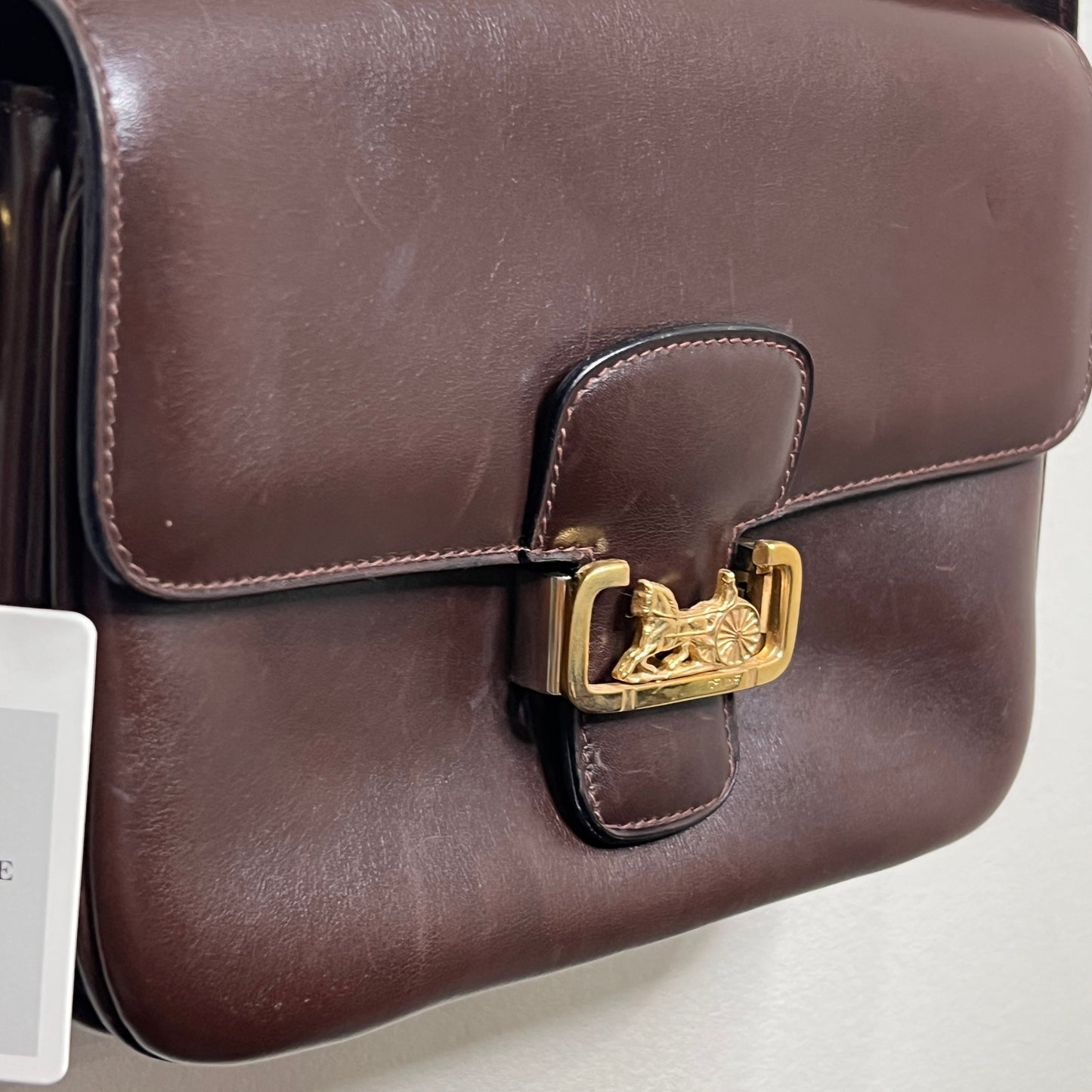CELINE Carriage Shoulder Bag