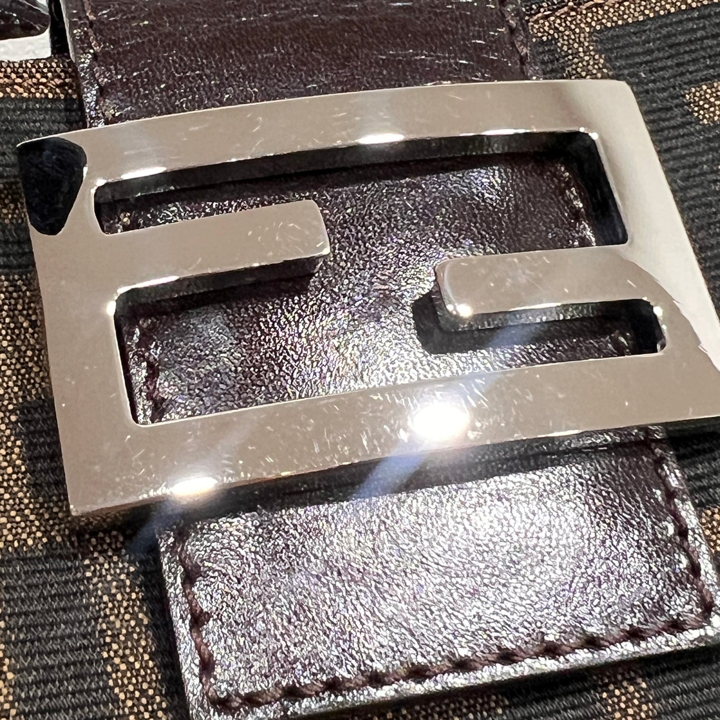 FENDI Zucca Shoulder Bag