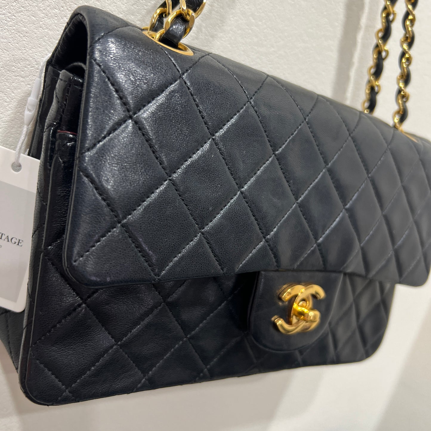CHANEL Classic Double Flap 24k Gold 23cm