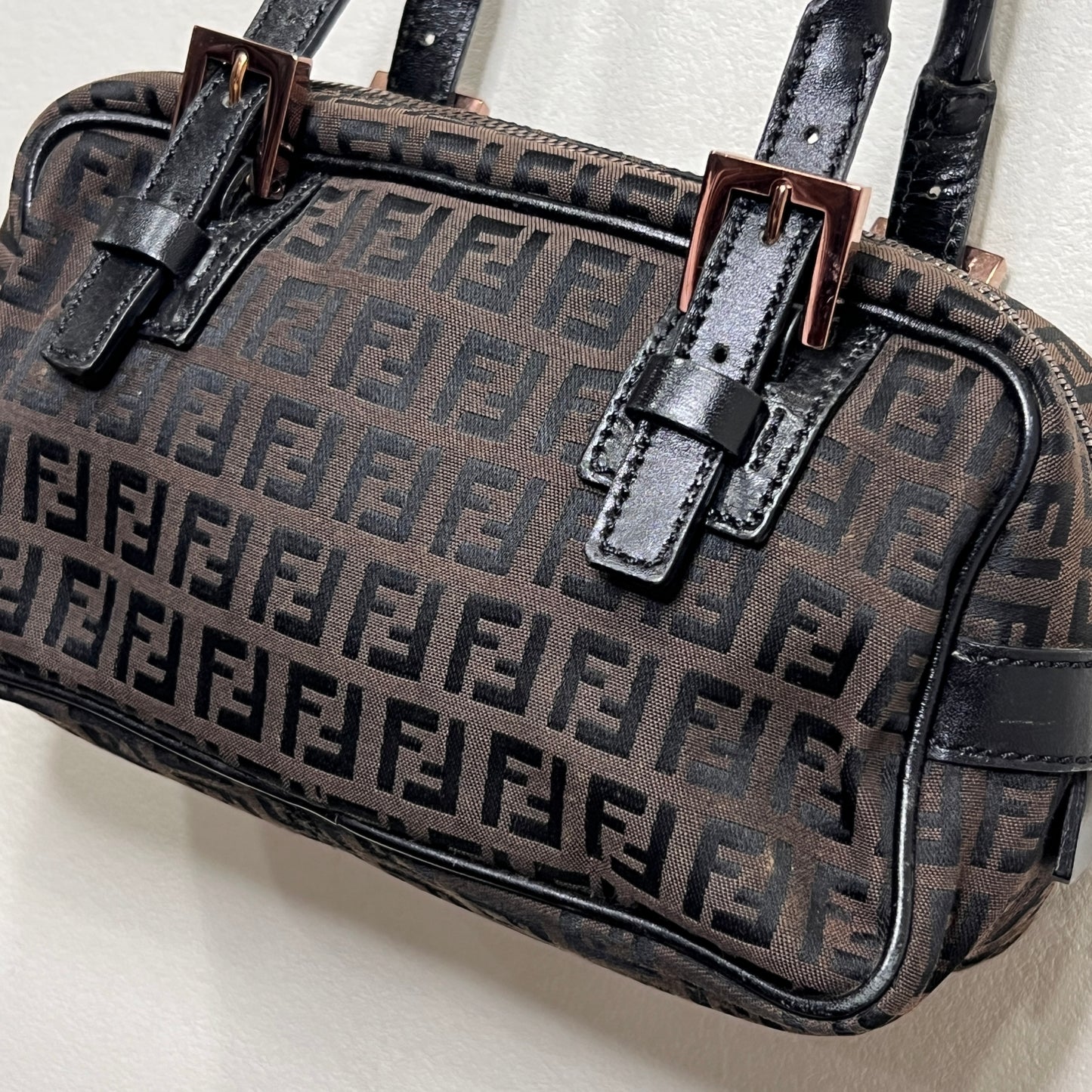 FENDI Zuccino Shoulder Bag