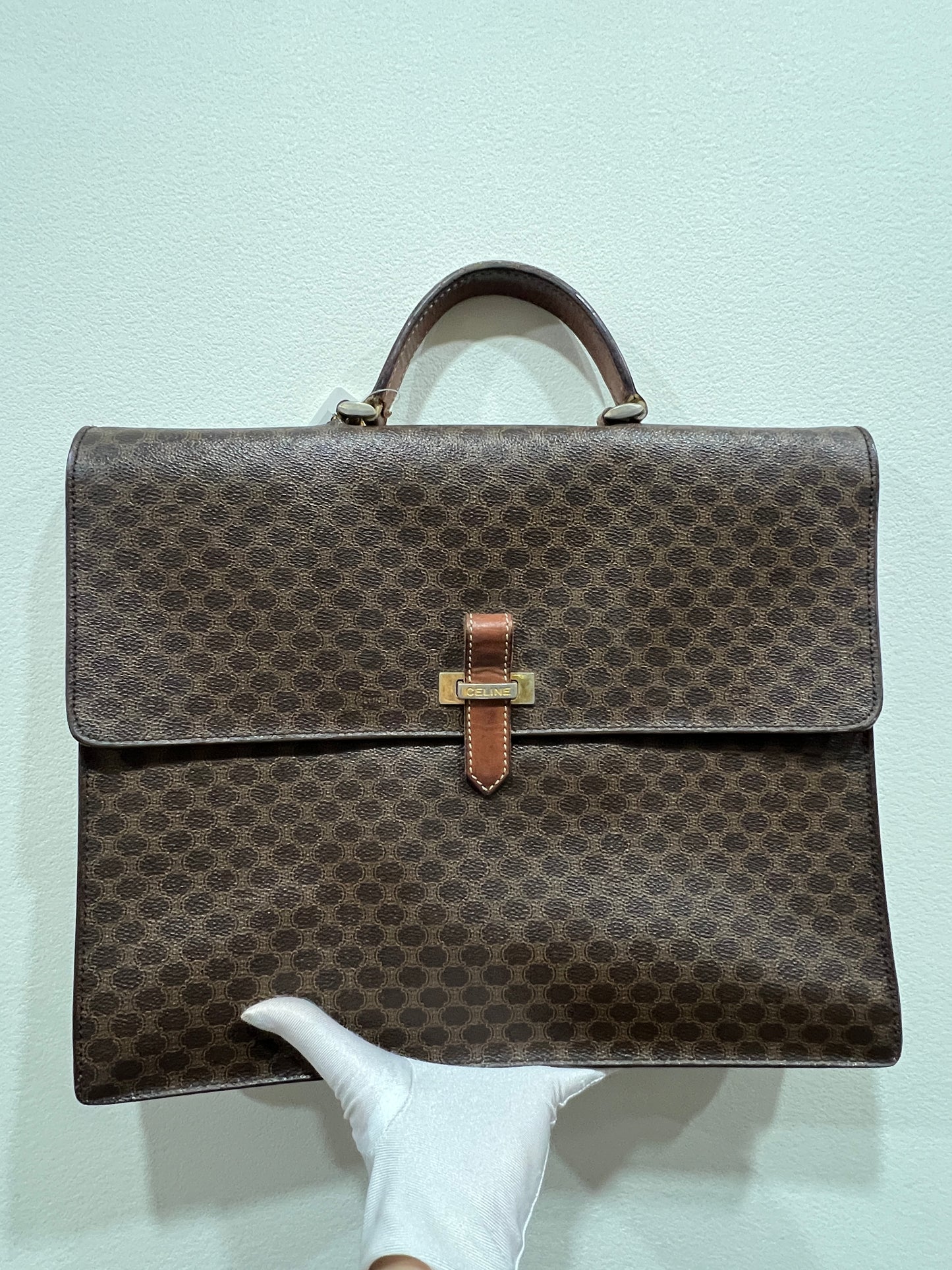 CELINE Macadam Business /Document Bag