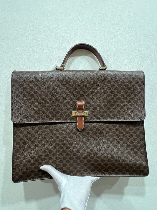 CELINE Macadam Business /Document Bag