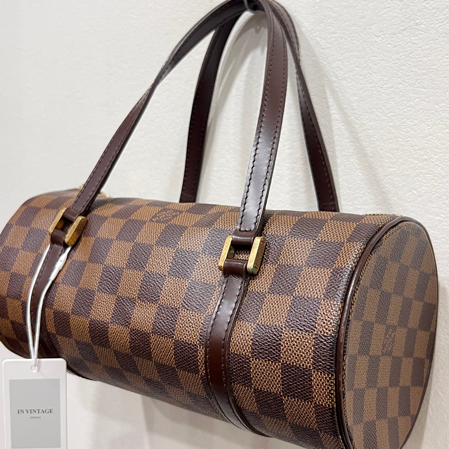 LOUIS VUITTON Papillon Damier 27cm