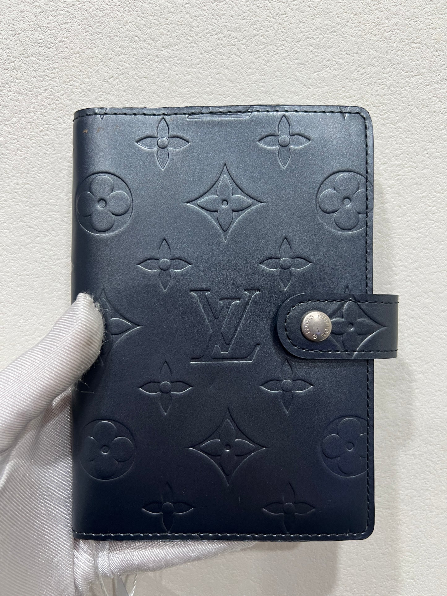 LOUIS VUITTON Agenda Blue Monogram