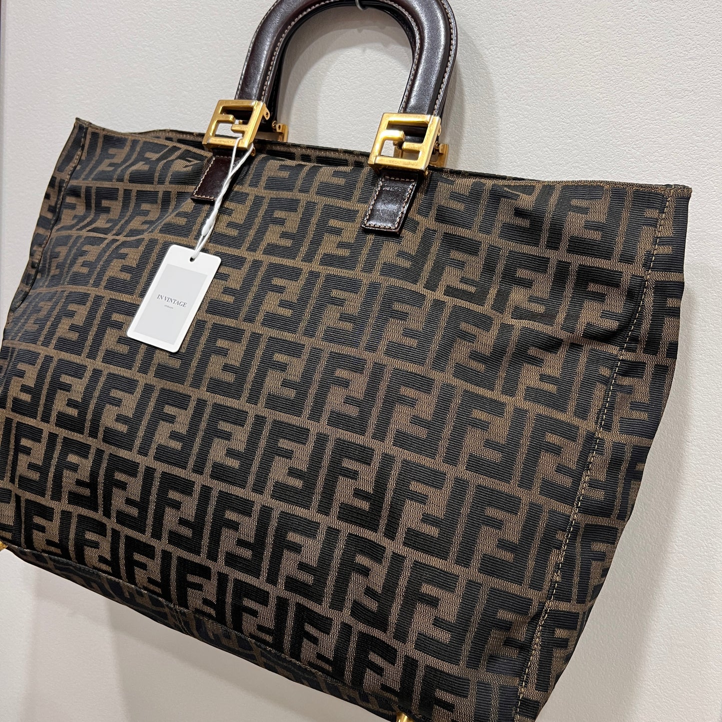 FENDI Zucca Tote Bag GM