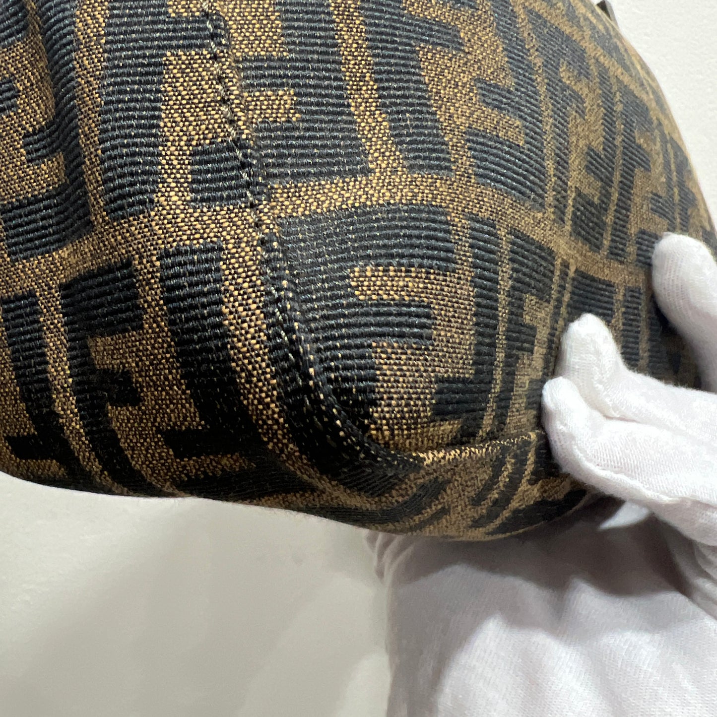 FENDI Zucca Baguette Shoulder Bag