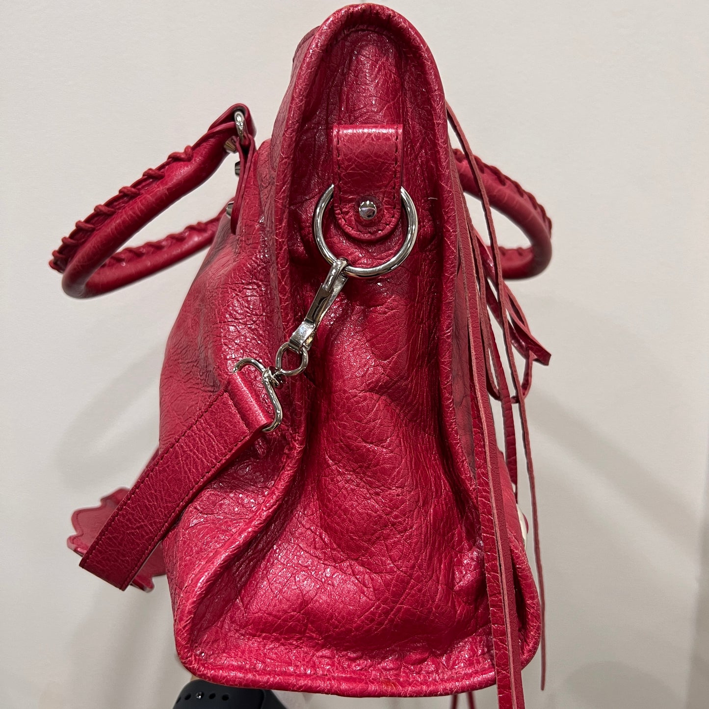 BALENCIAGA City Bag Medium Red