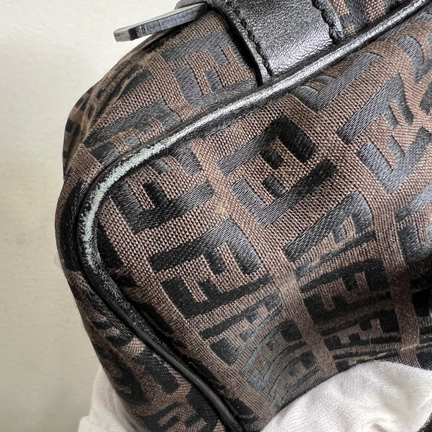 FENDI Zuccino Shoulder Bag