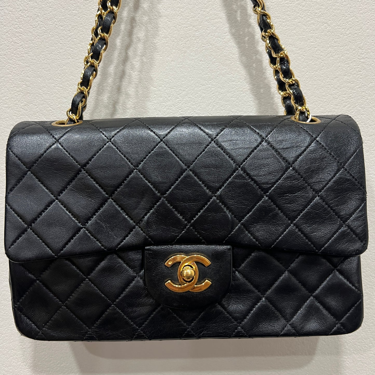 CHANEL Classic Double Flap 24k Gold 23cm