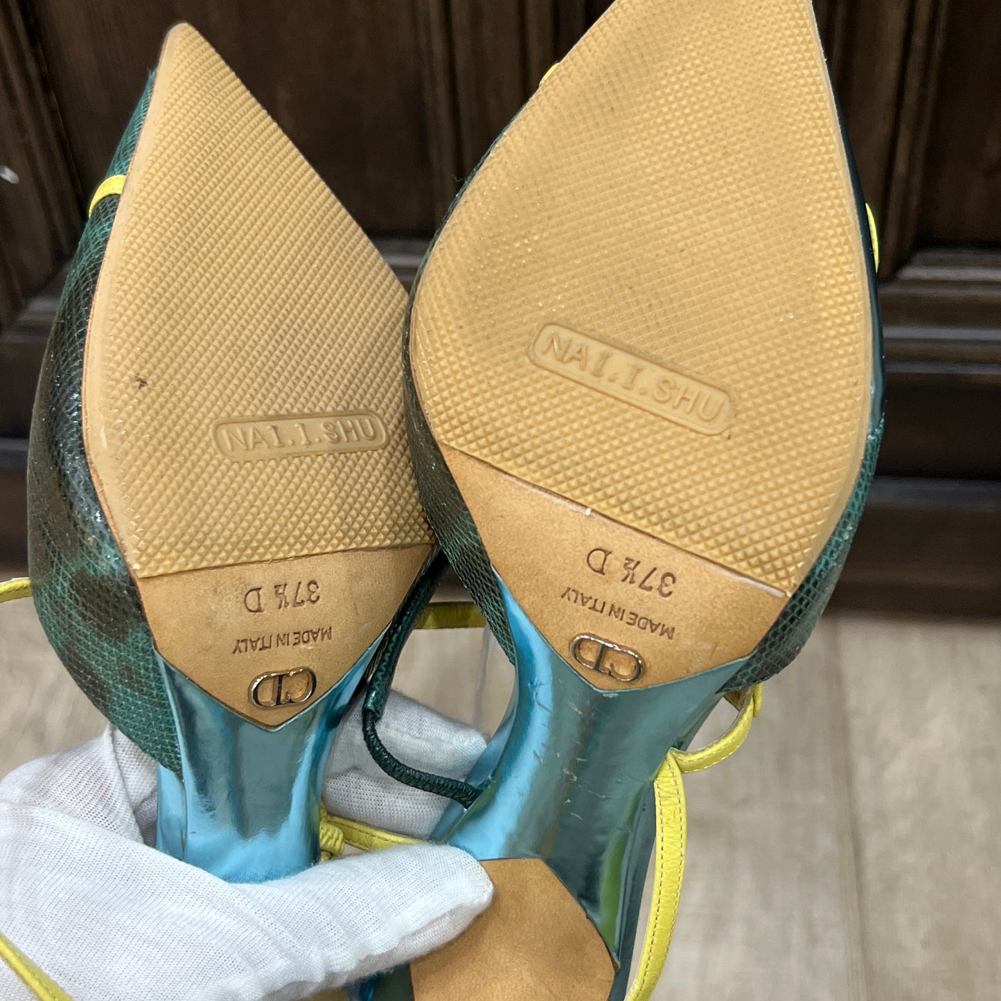 DIOR Phyton Heels Size 37.5