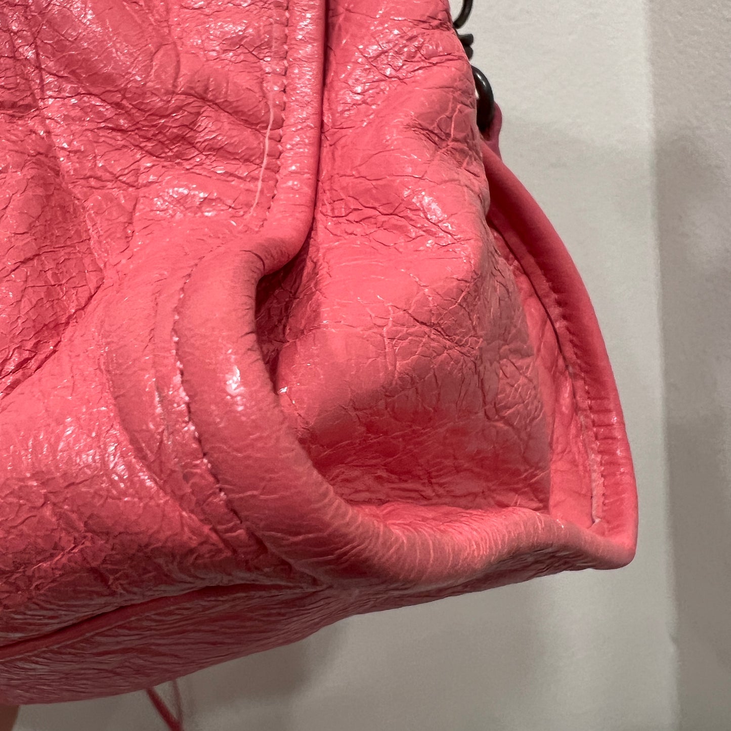 BALENCIAGA Pink City Bag