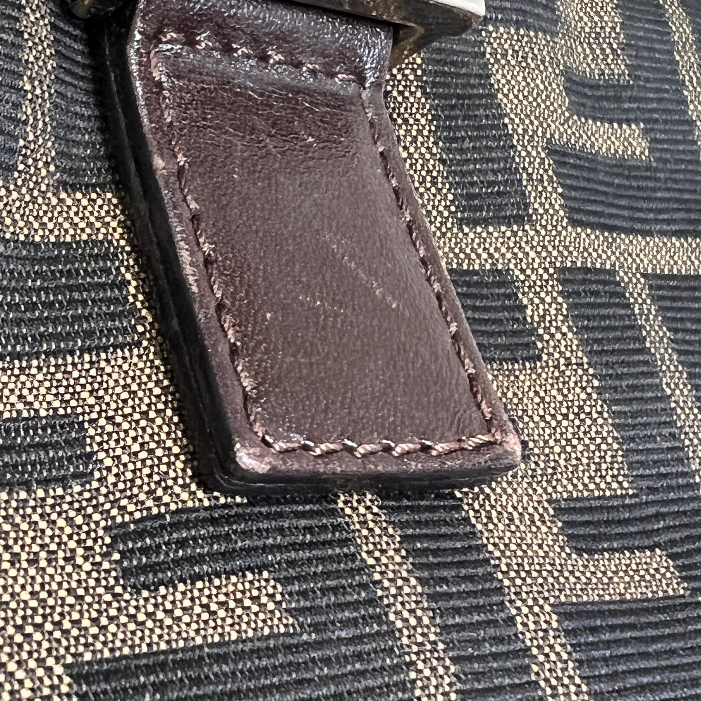FENDI Zucca Canvas Handbag