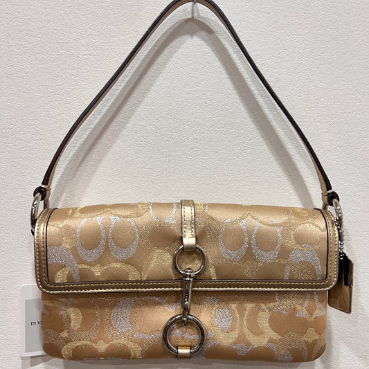 COACH Optic Signature Hook Demi Pouch Bag