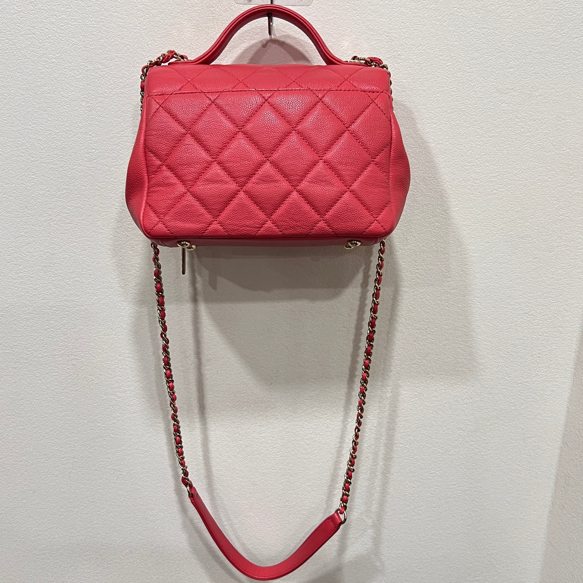 CHANEL Business Affinity Quilted Caviar