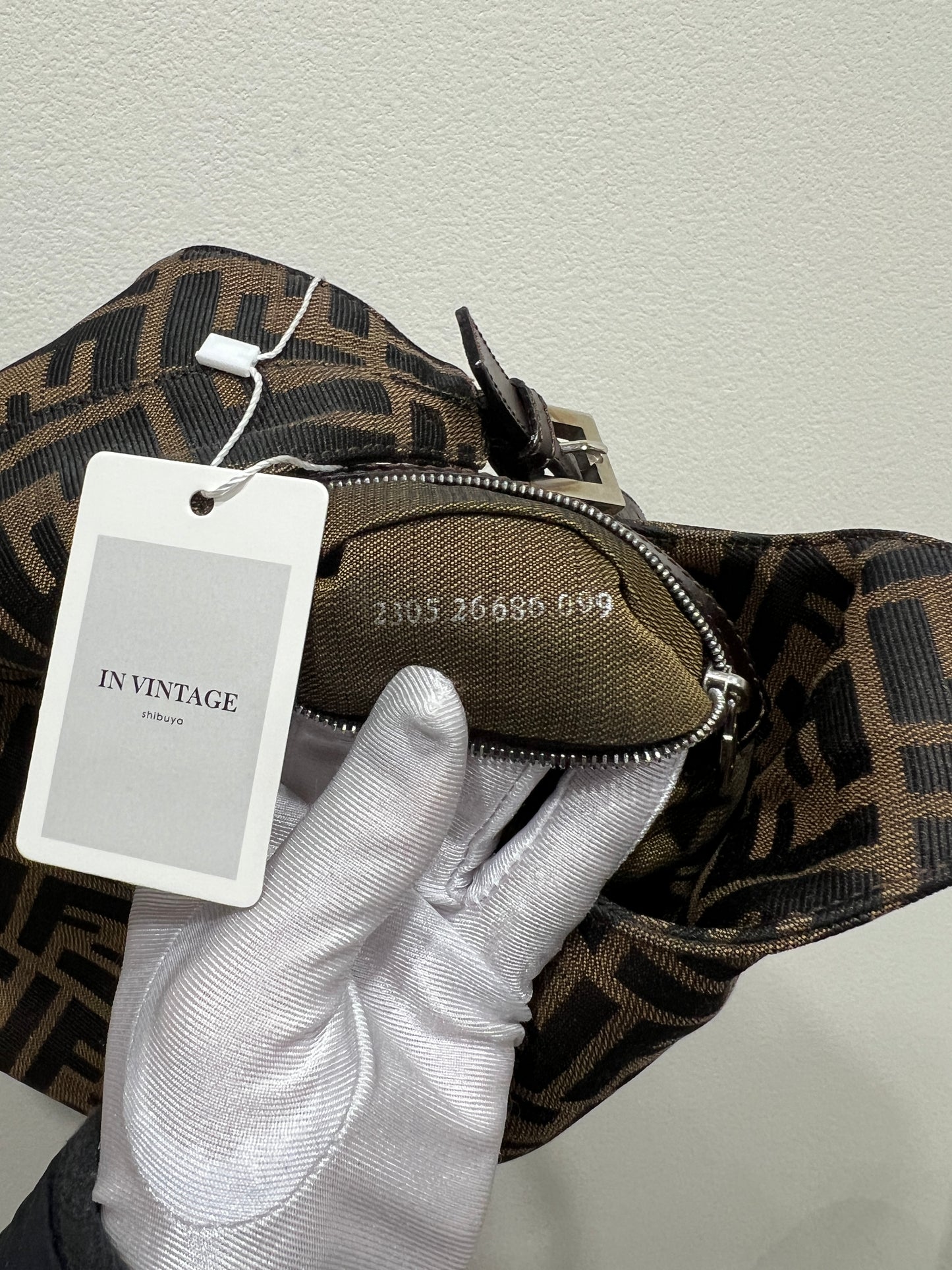 FENDI ZUCCA MAMA BAGUETTE