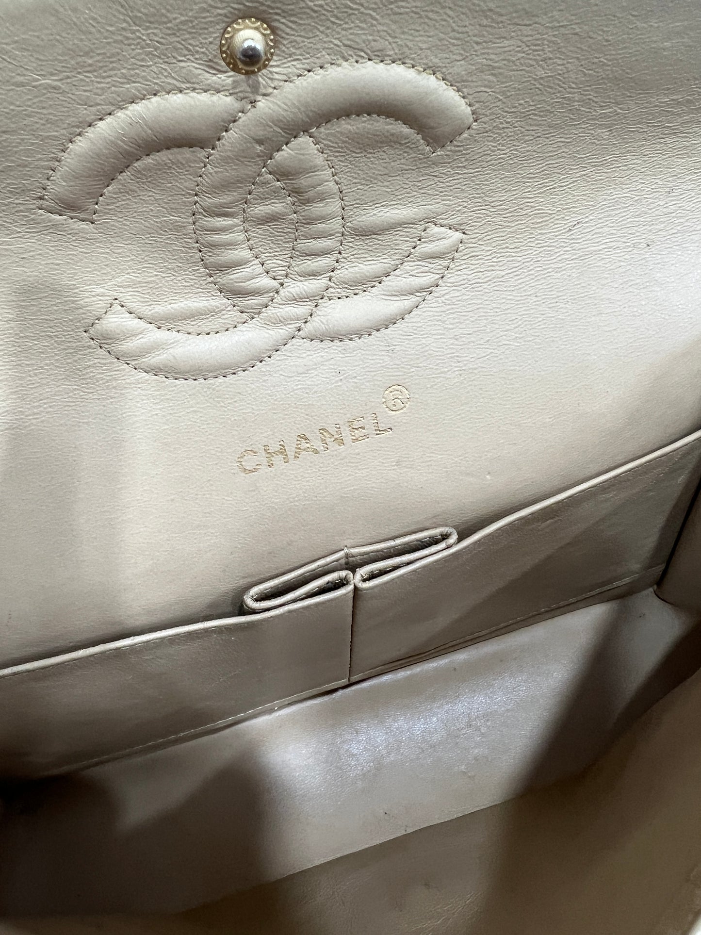 CHANEL Double Flap Beige 1992‘s