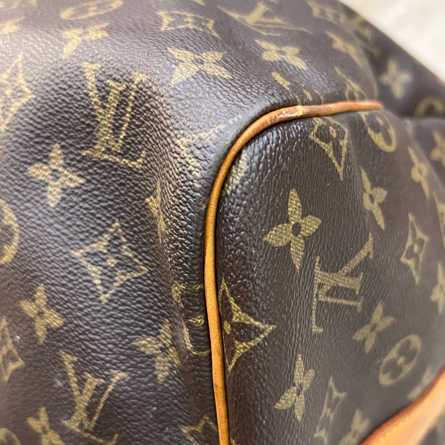LOUIS VUITTON Keepall 55cm w/ strap