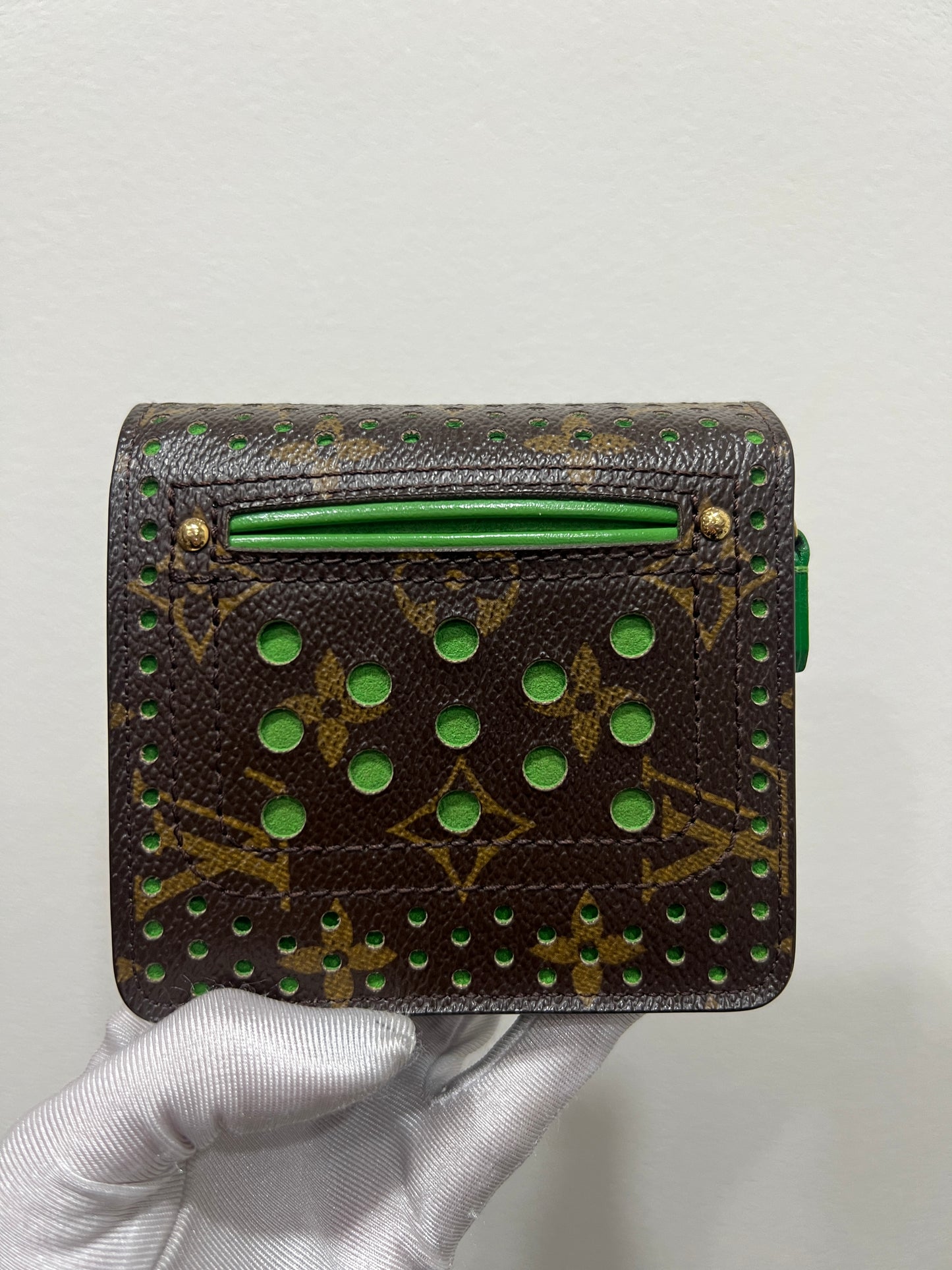Louis Vuitton Perforated Monogram Green