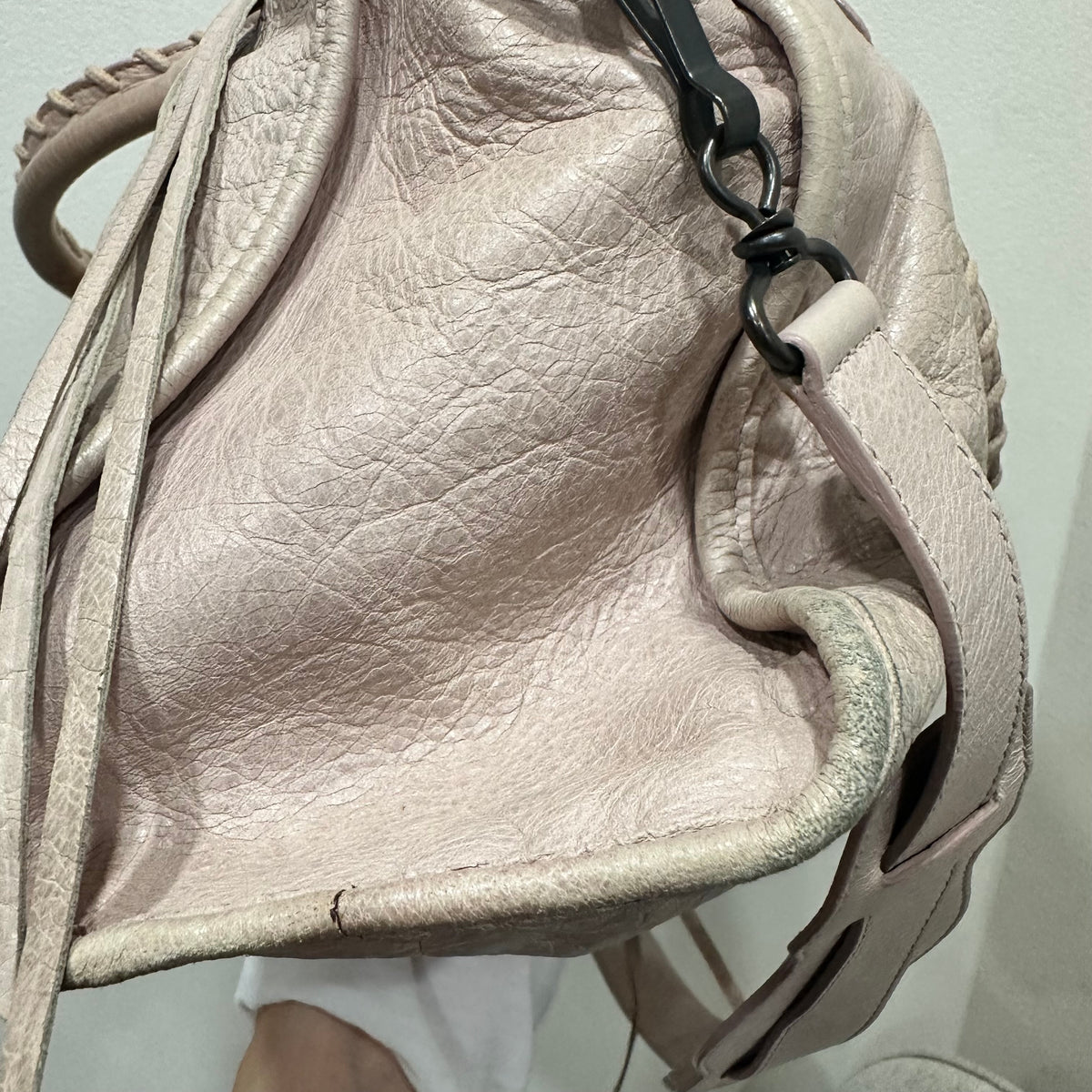 BALENCIAGA City Bag Medium Pale Pink