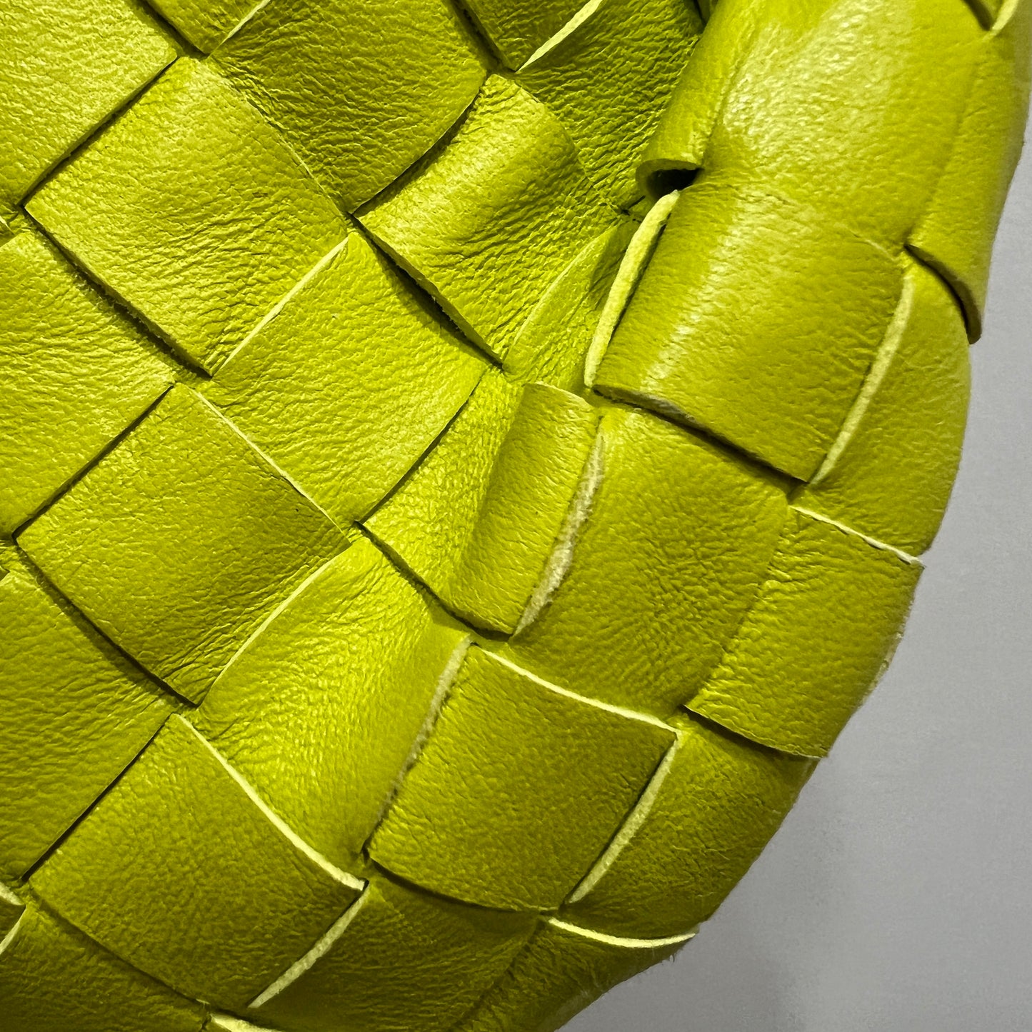 BOTTEGA VENETA Mini Jodie Neon Green