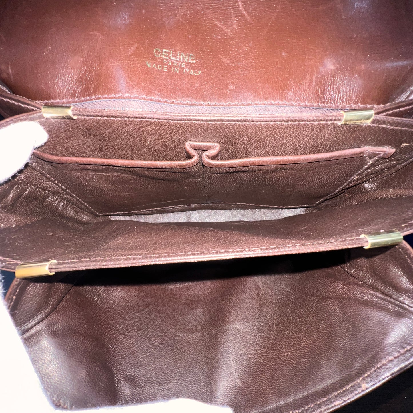 CELINE Carriage Shoulder Bag