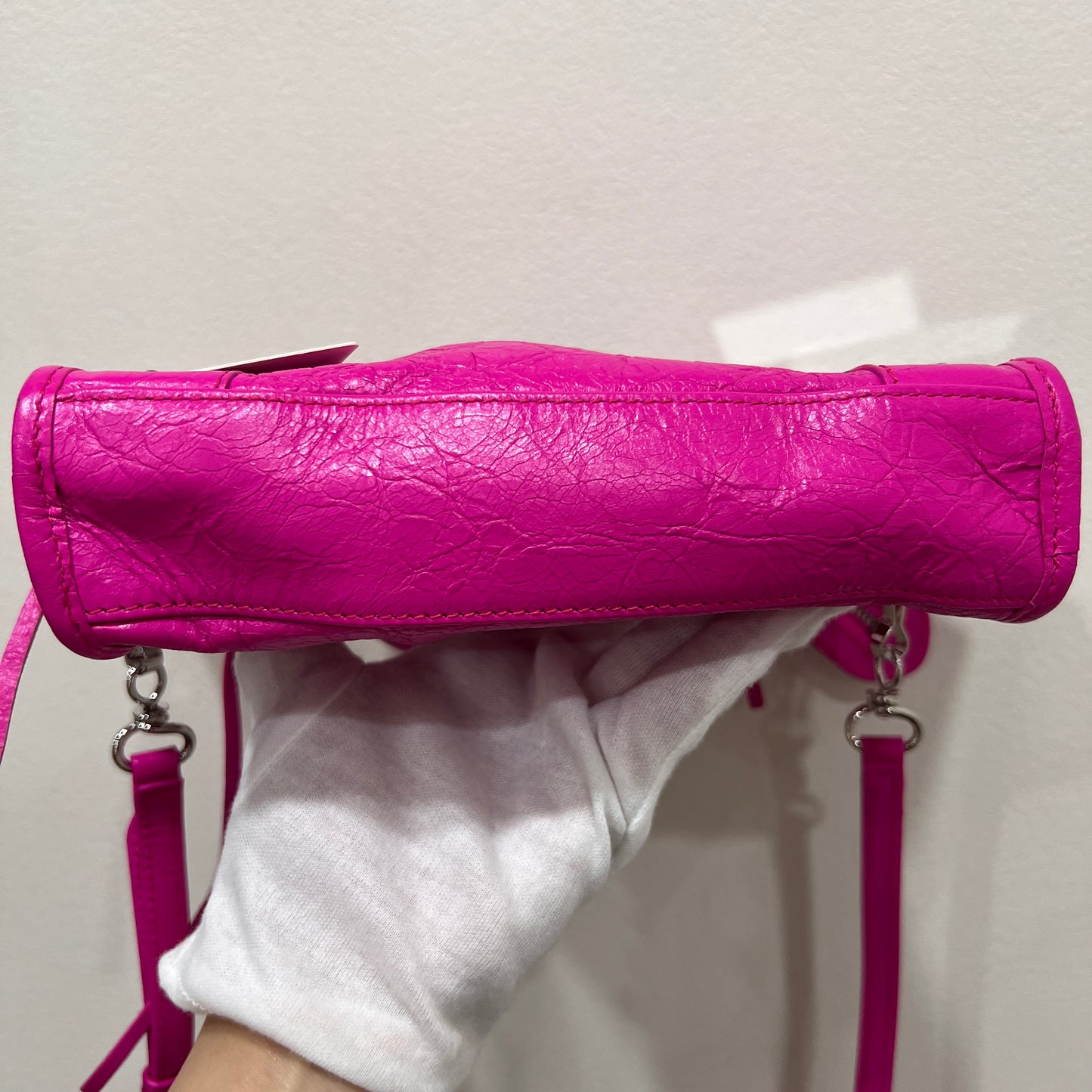 BALENCIAGA Le City Bag Mini in Hot Pink