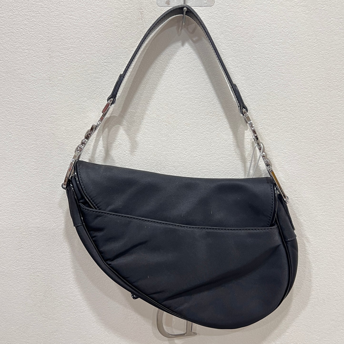 DIOR Black Saddle Bag