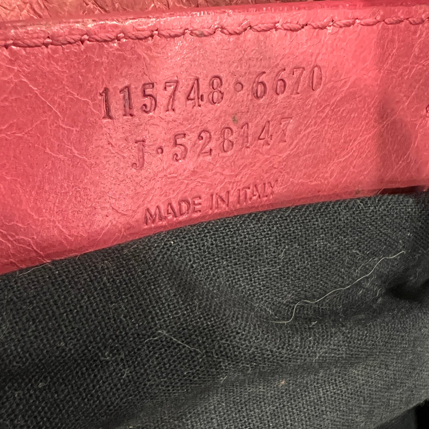 BALENCIAGA Pink City Bag