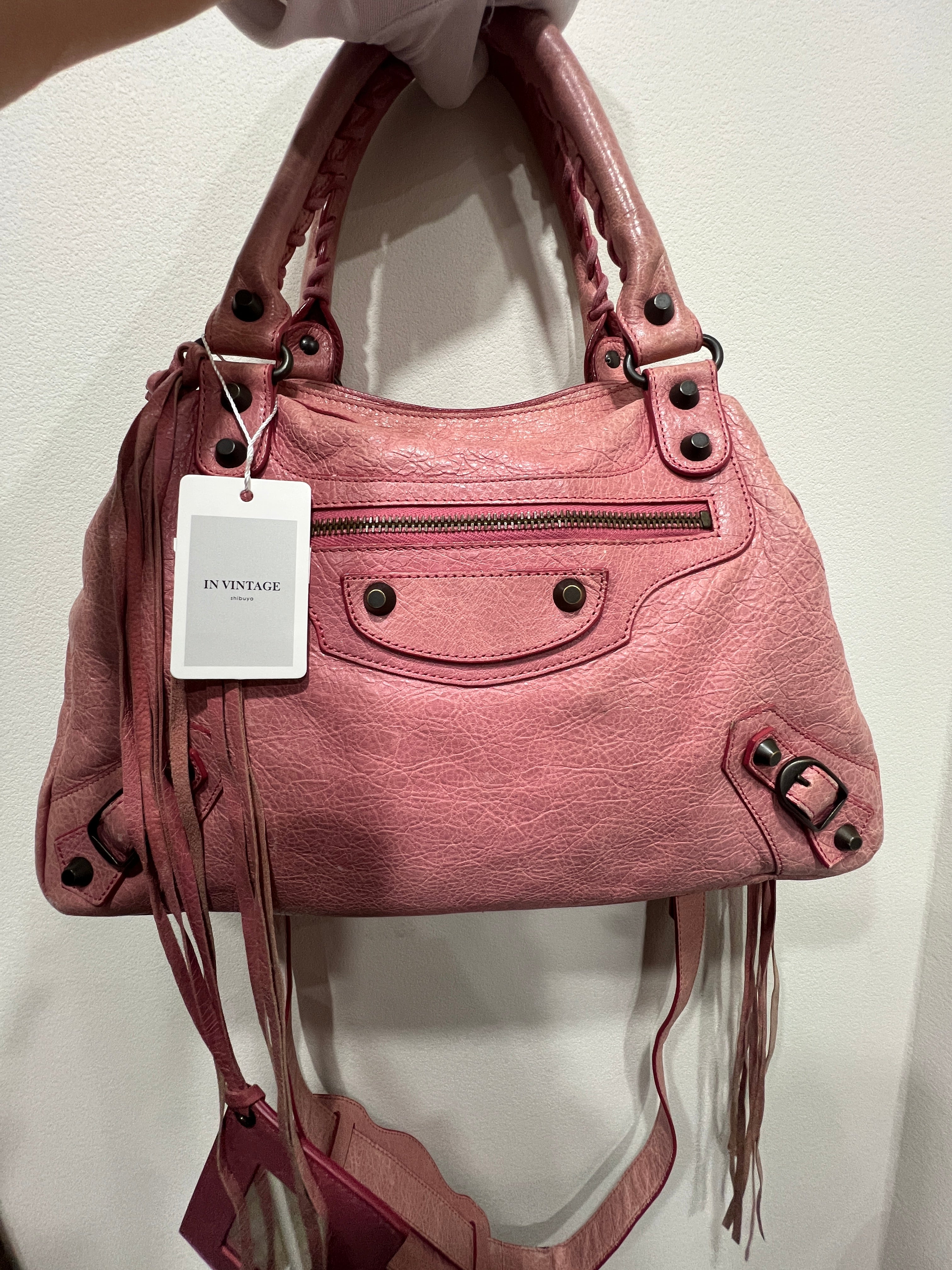 バレンシアガ　ザ・シティ　ワインレッド　ヴィンテージ 楽天市場】【バッグ】BALENCIAGA バレンシアガ ザ シティ ハンドバッグ