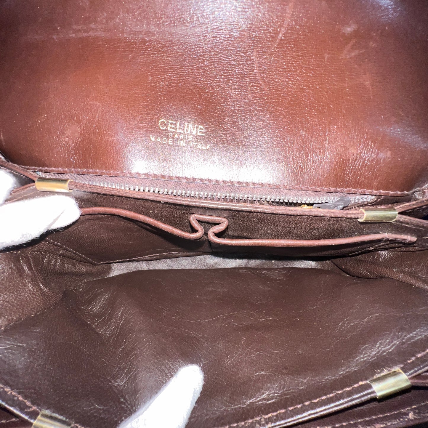 CELINE Carriage Shoulder Bag