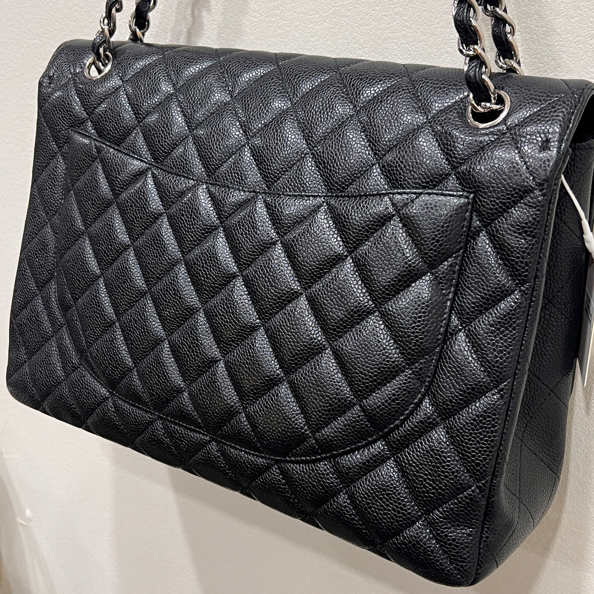 CHANEL Caviar Single Flap Jumbo