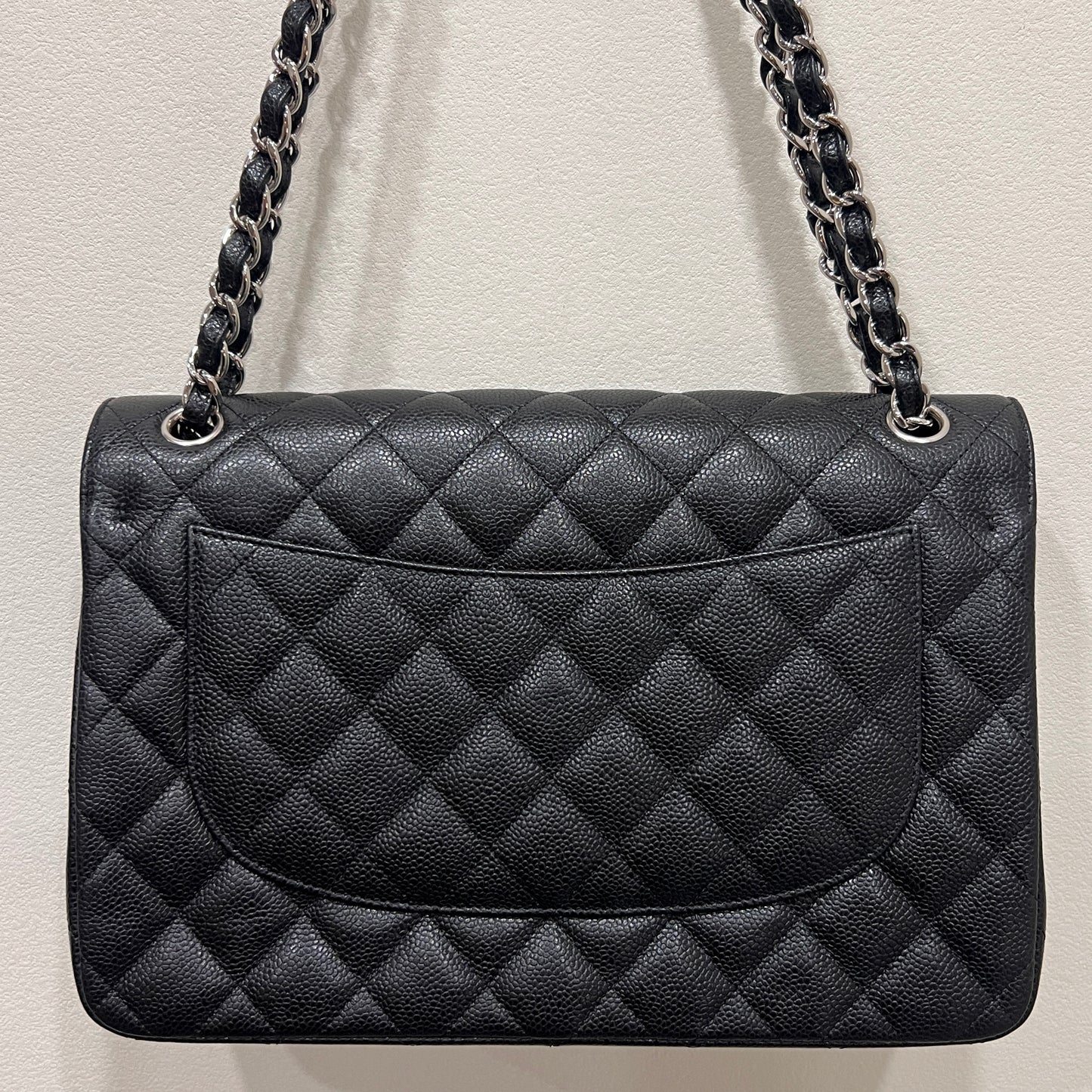CHANEL Caviar Jumbo Double Flap