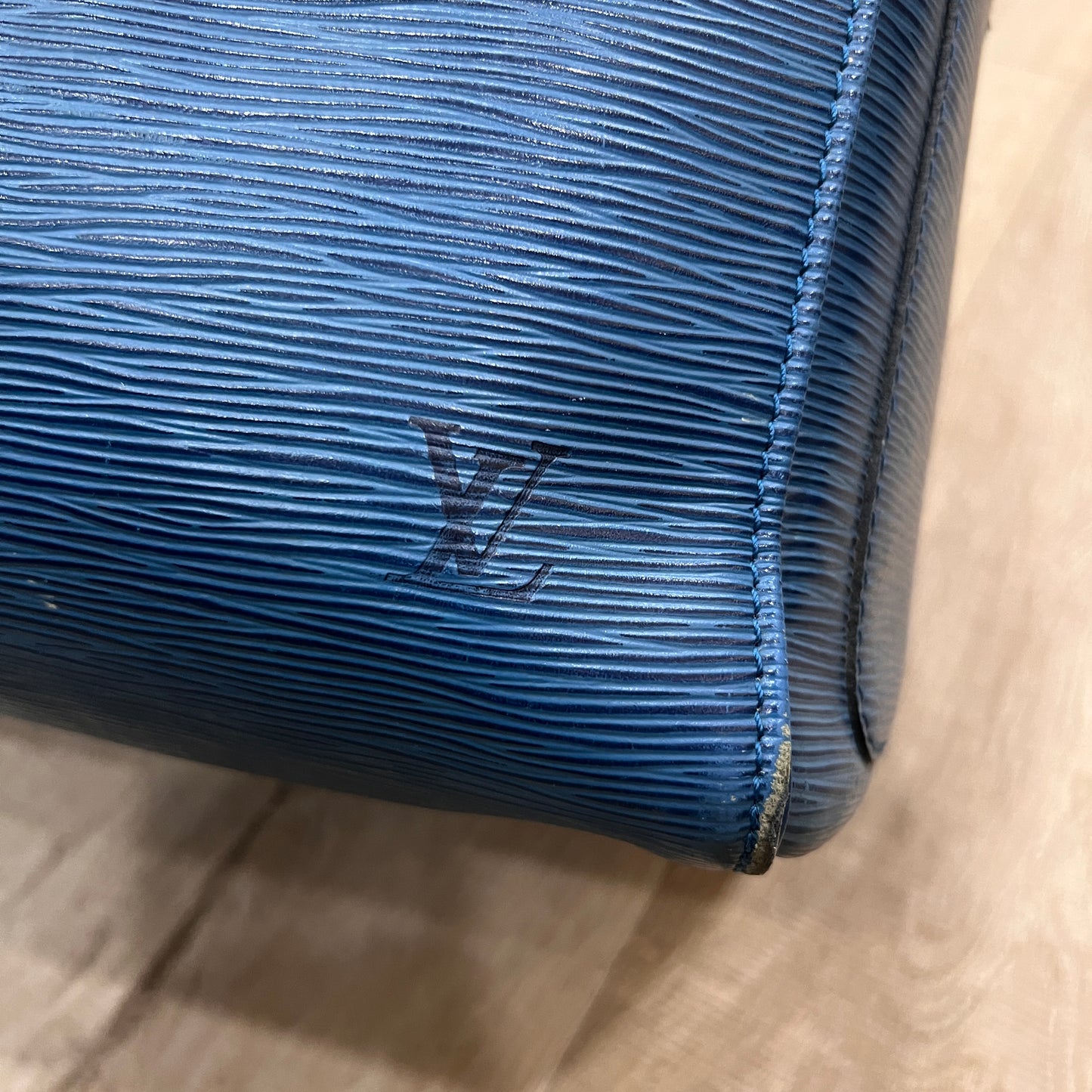 LOUIS VUITTON Keepall Epi Lether 50cm
