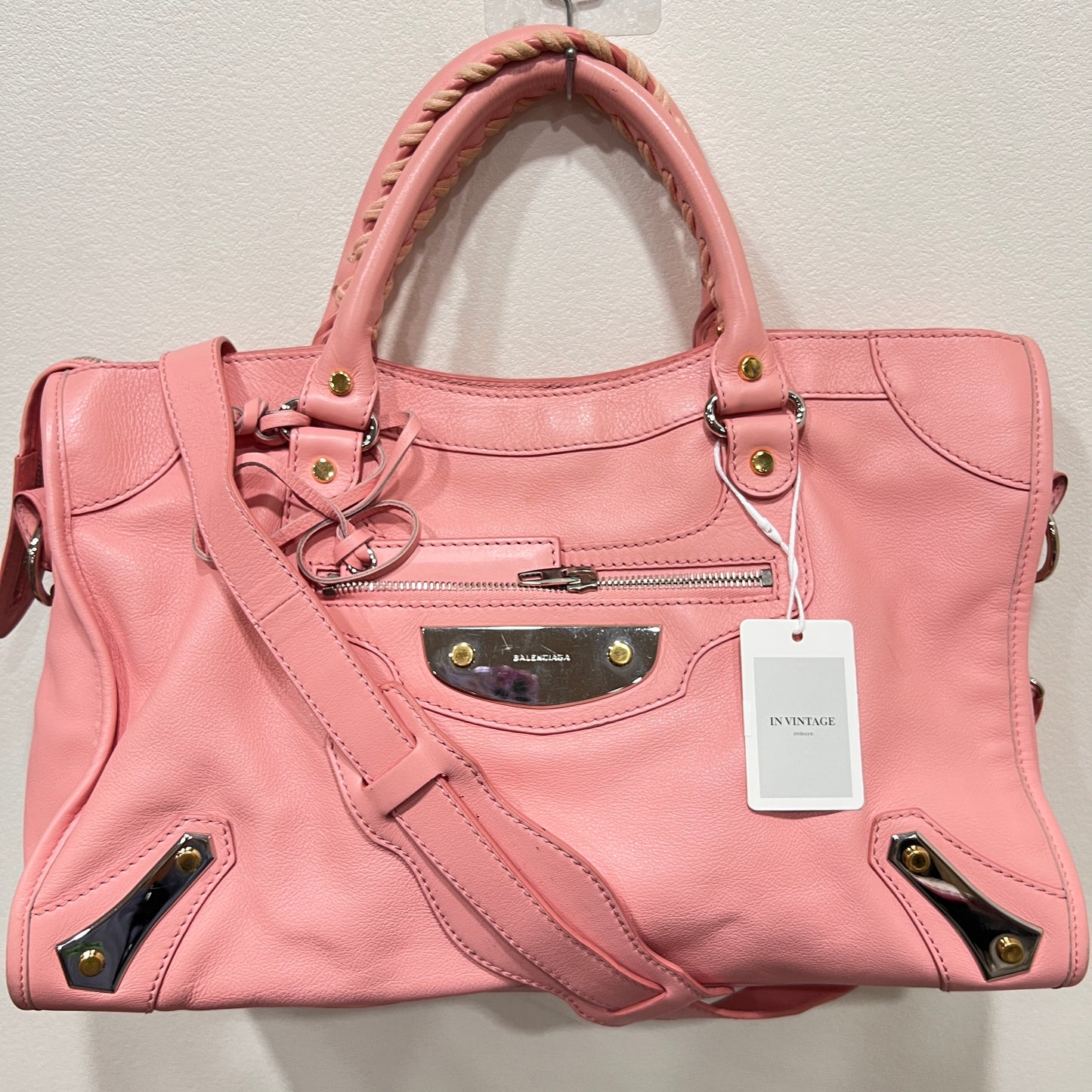 BALENCIAGA City Bag Baby Pink