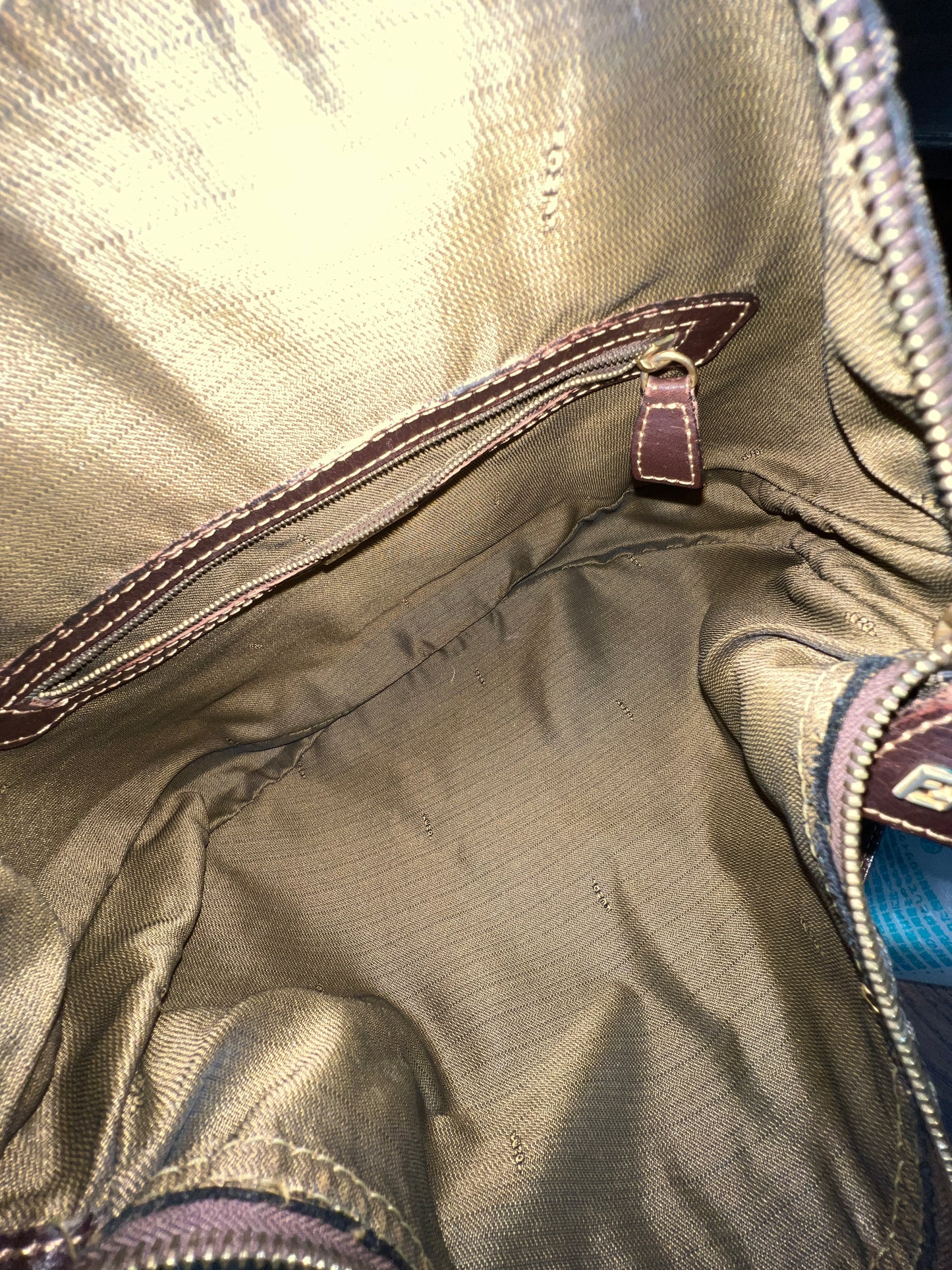 FENDI Century Zucca Shoulder Bag