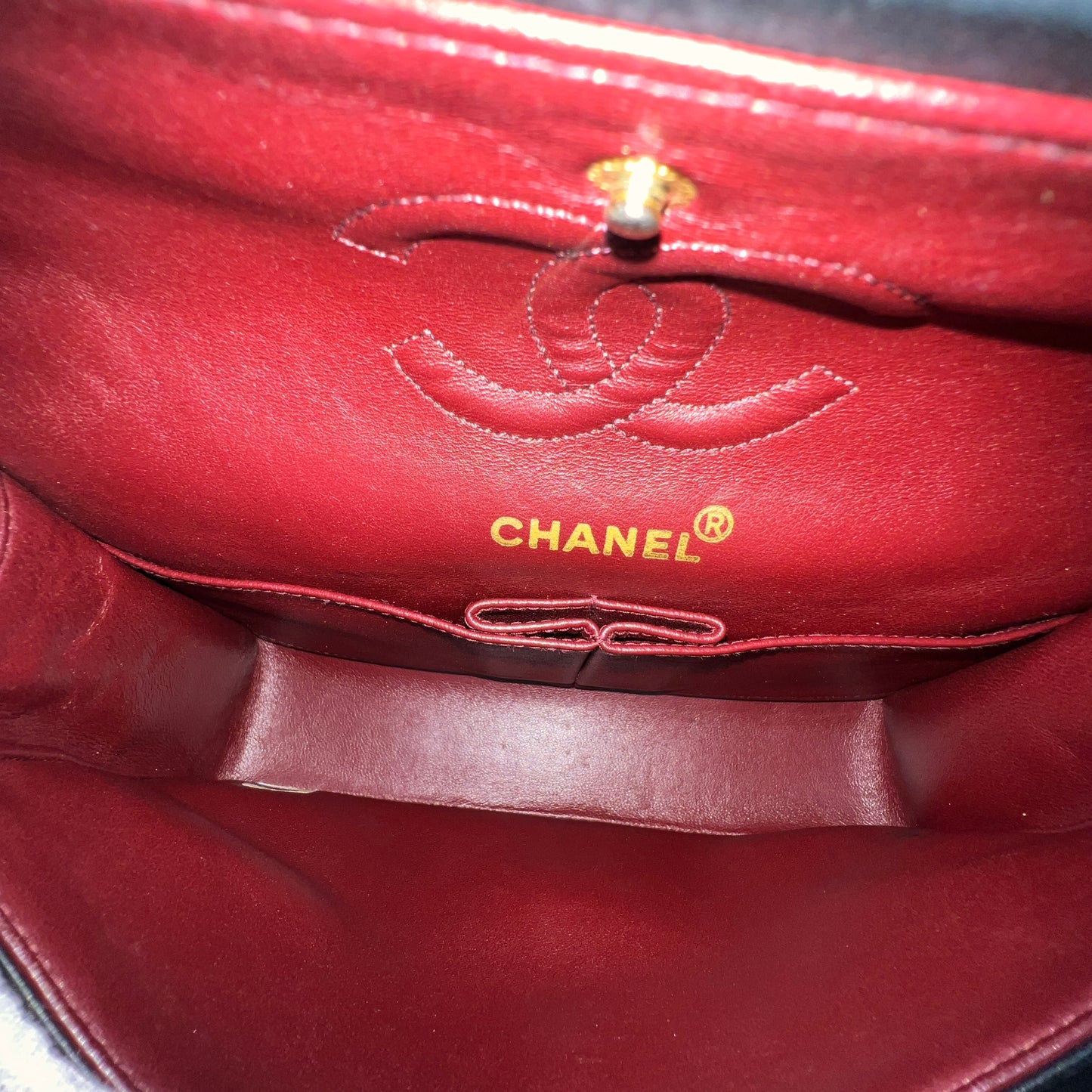CHANEL Classic Double Flap 24k Gold 23cm