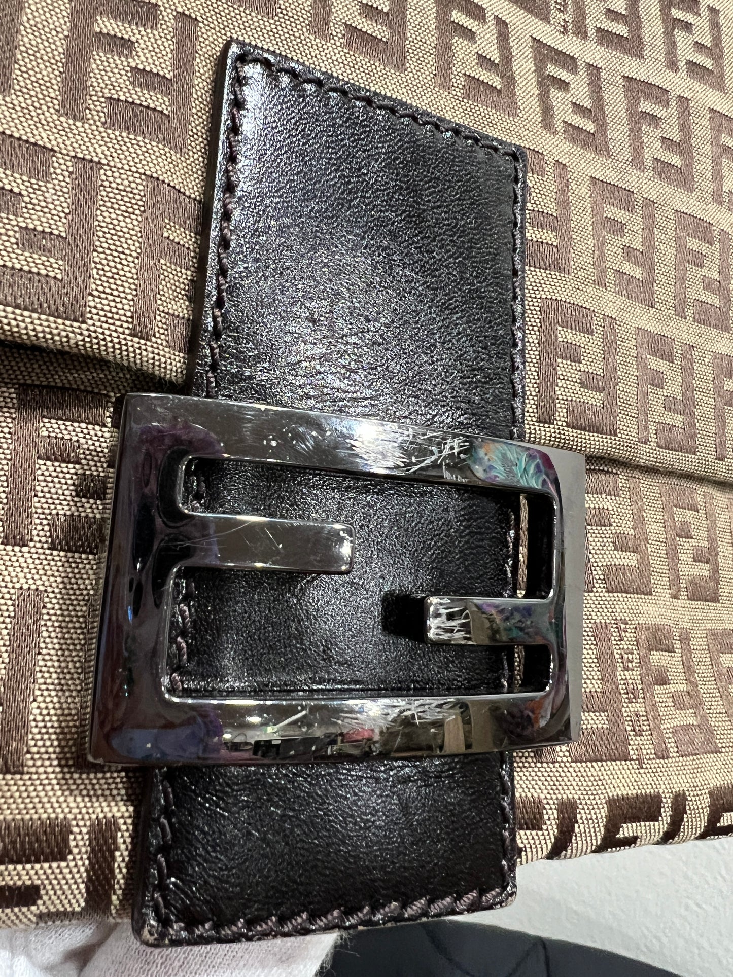 FENDI Zucchino Mamma Baguette