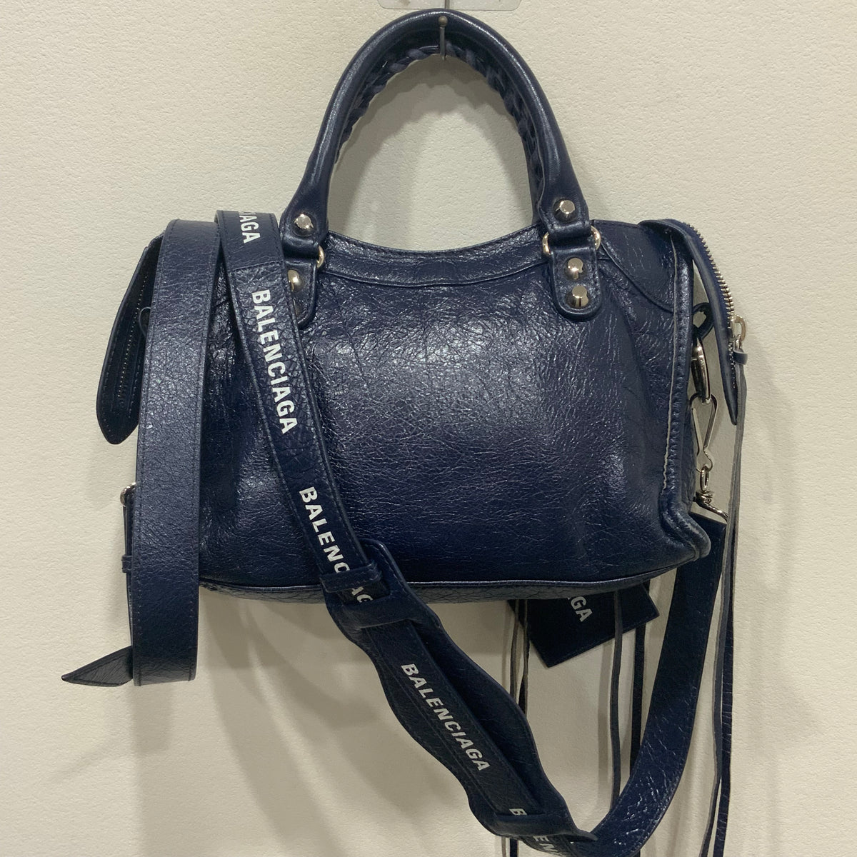 BALENCIAGA City Bag Mini with Long Strap
