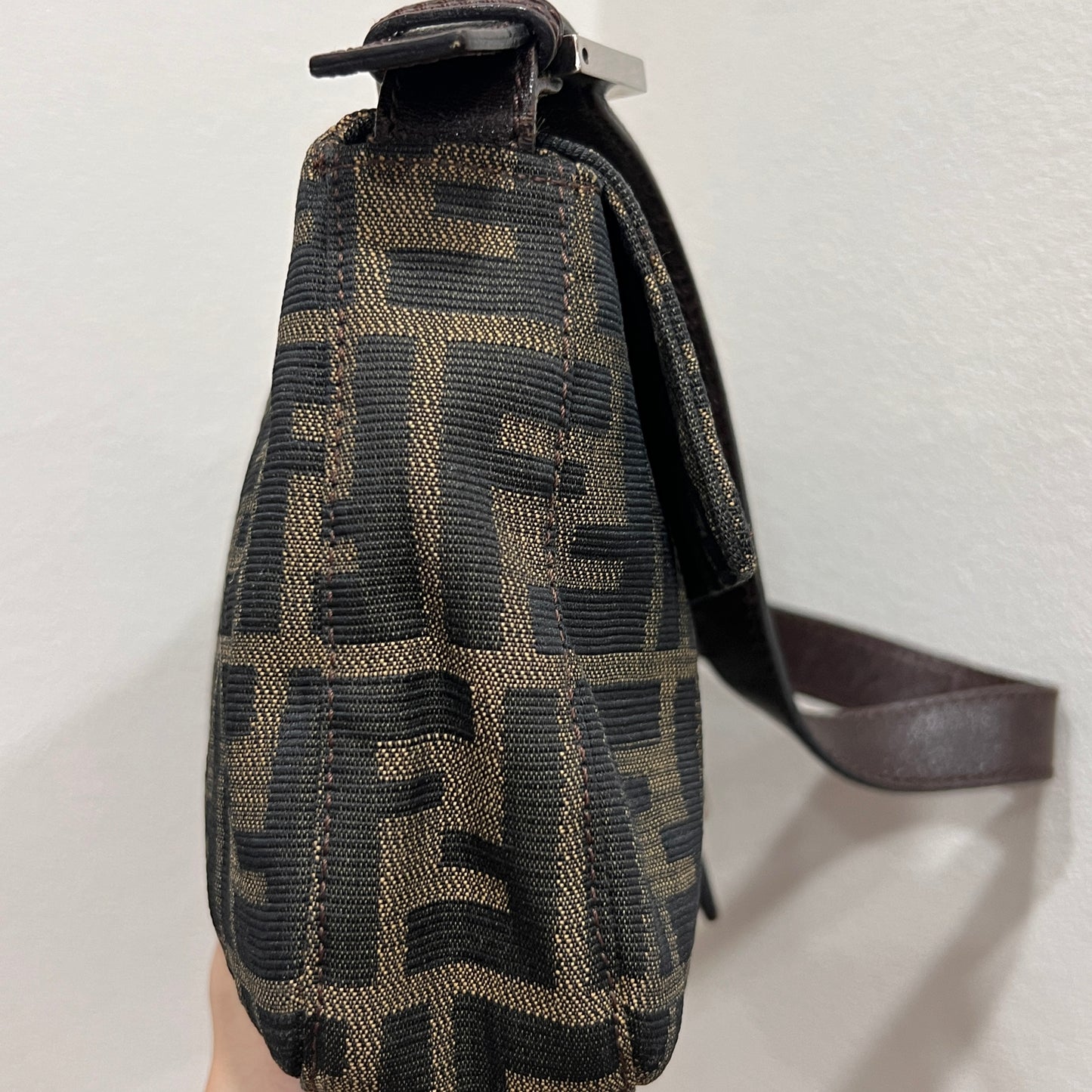 FENDI Baguette in Silver Hardware