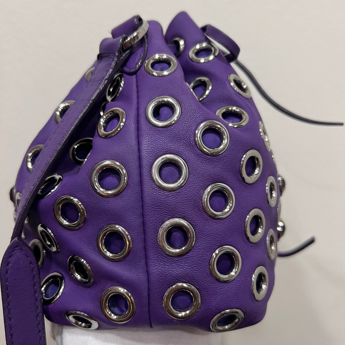 MIU MIU Mini Jewel Drawstring Bag (6541741)
