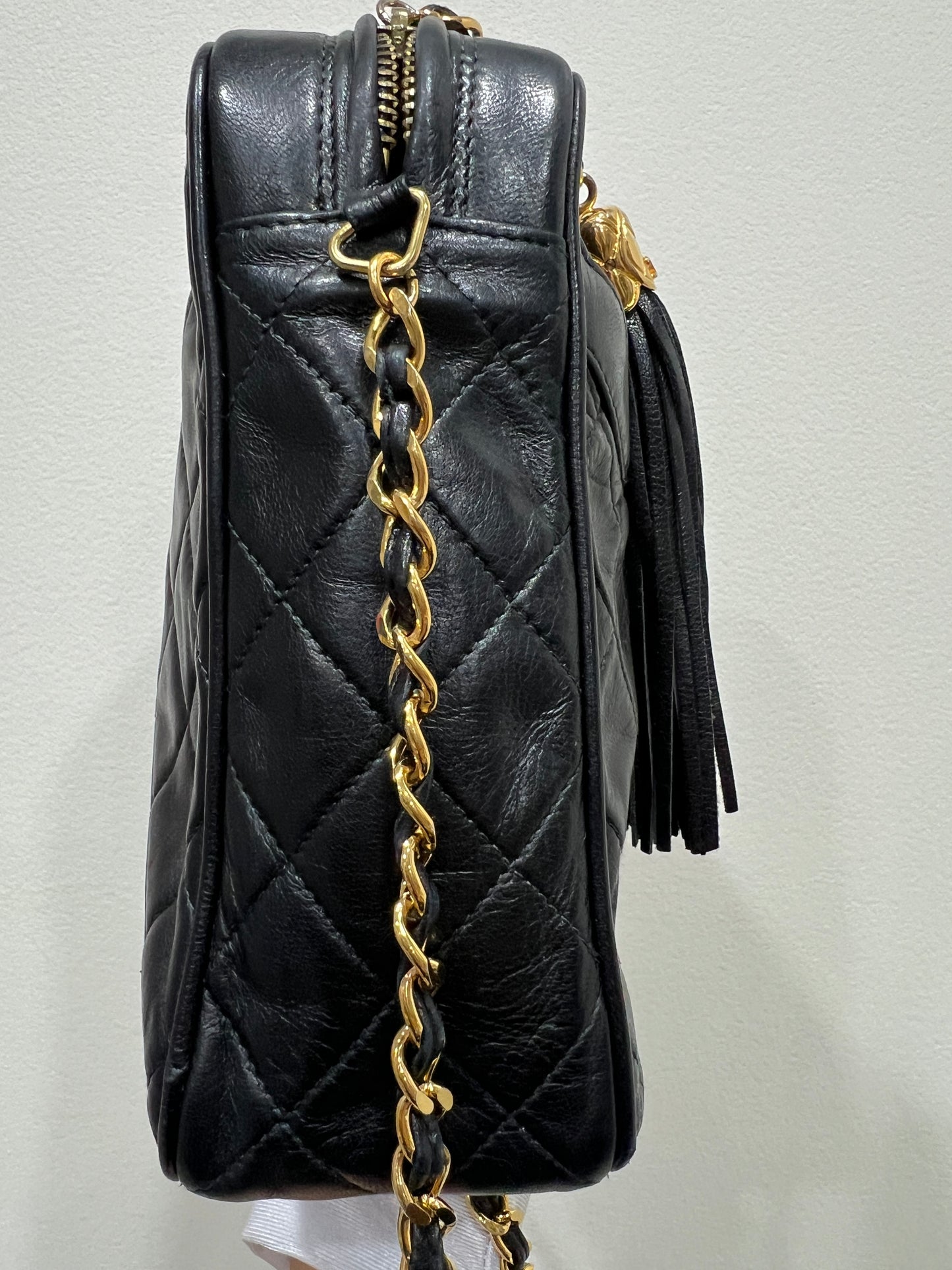 CHANEL TASSEL CAMERA BAG