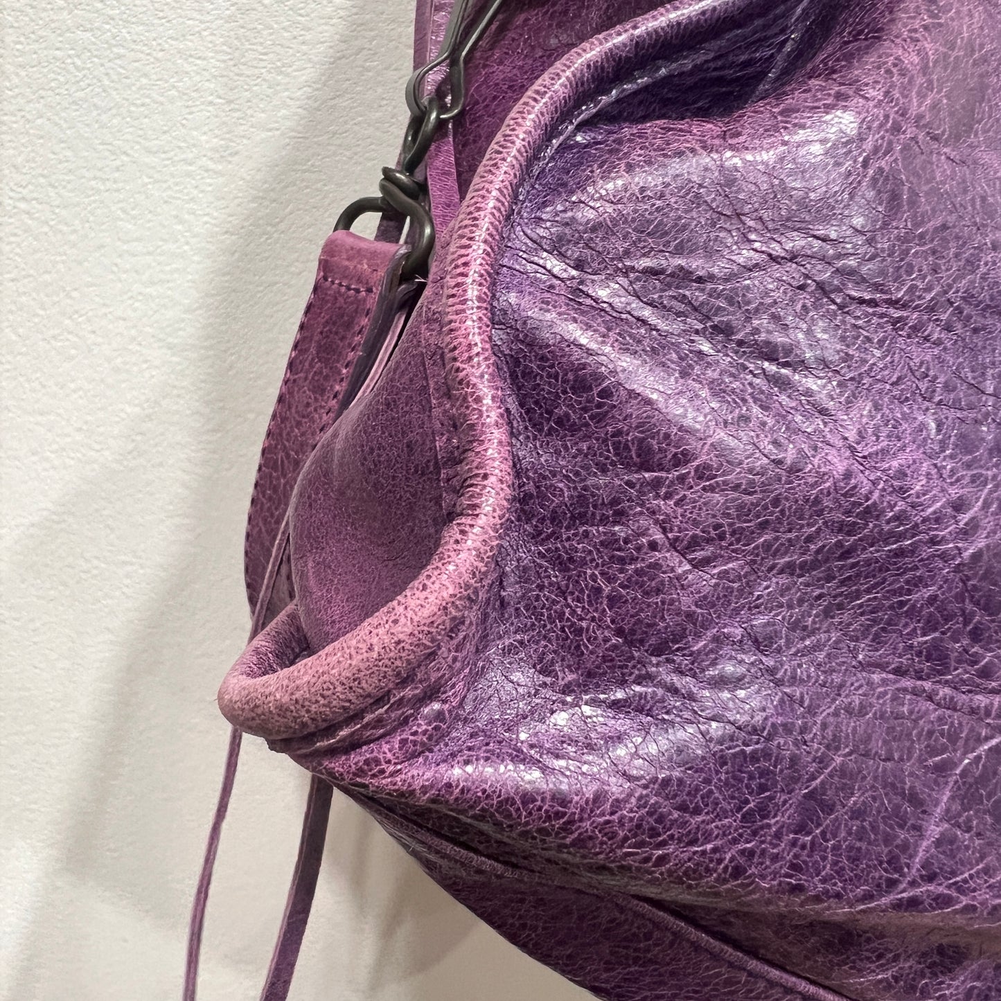 BALENCIAGA City Bag Medium Purple