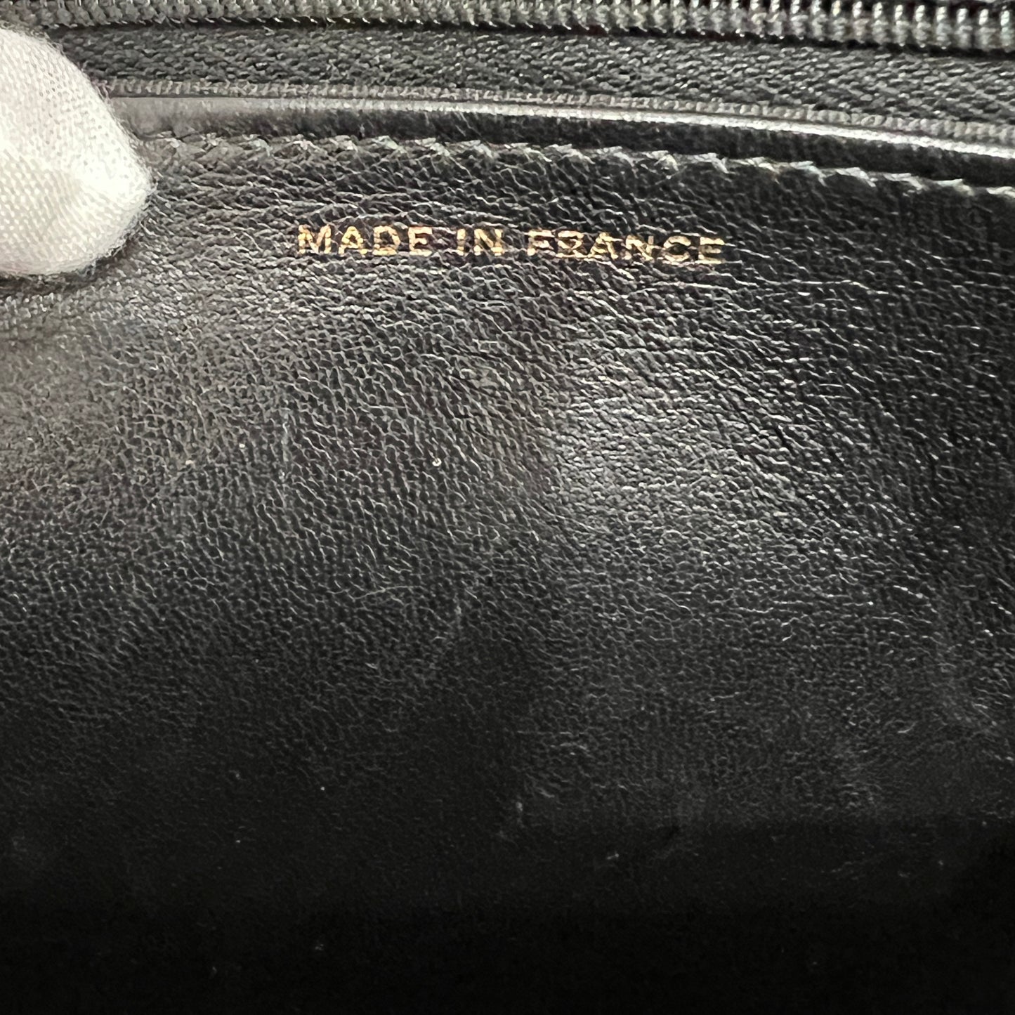 CHANEL Black Wallet on Chain (WOC) Coco Charm Lambskin